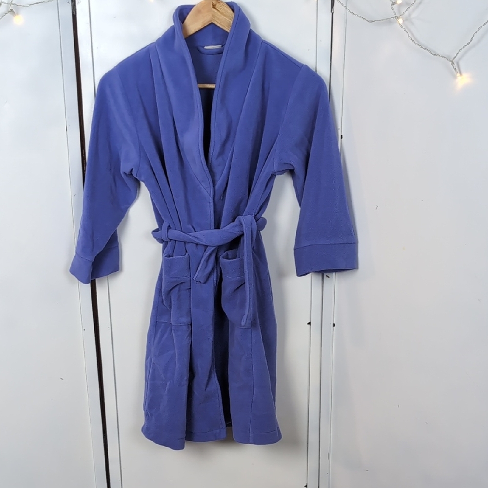 L.L. Bean Kids Royal Blue Pajama Robe